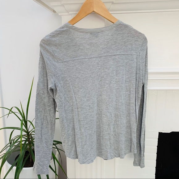 Vince Gray Long Sleeve Top - Picture 3 of 3